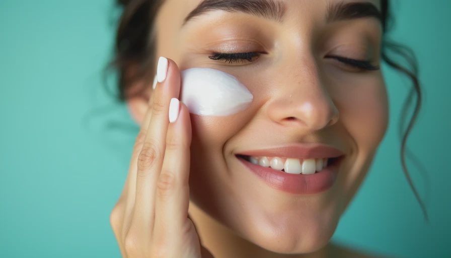 Visual context for spf moisturizer