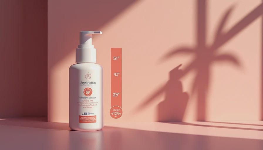Visual context for face moisturizer with spf