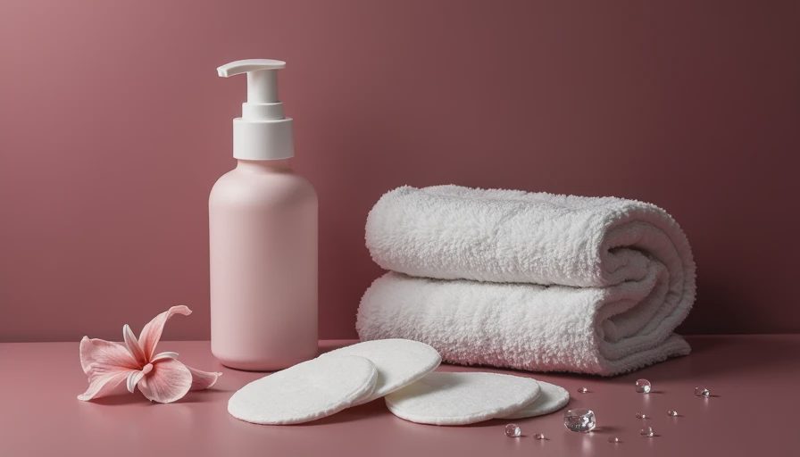 Illustration for gentle blackhead cleanser