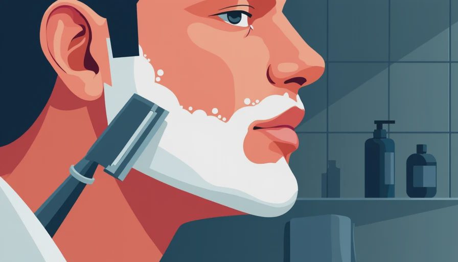 Visual context for safety razor